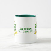 Mug St Patrick Je ne suis pas Petit Je suis de la Tail (Centre)