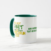 Mug St Patrick Je ne suis pas Petit Je suis de la Tail (Devant gauche)