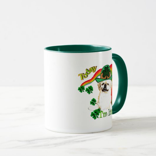 Mug St patrick pékinois (Devant droit)