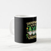 Mug St Patrick’s Day Lucky Shamrock Gnome  (Devant gauche)