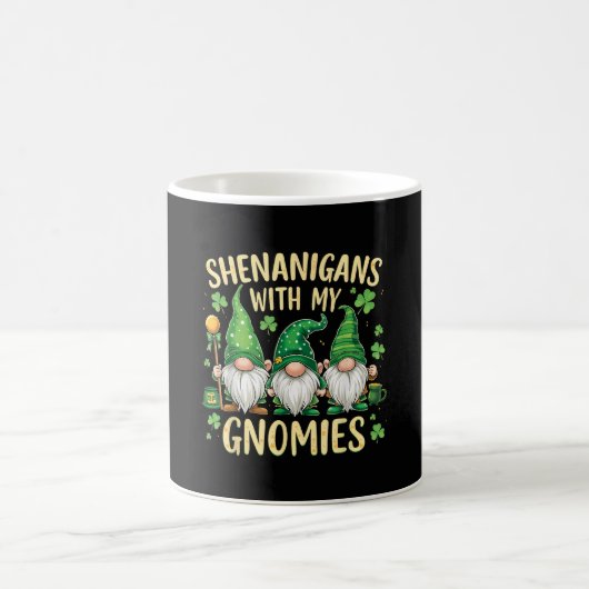 Mug St Patrick’s Day Lucky Shamrock Gnome  (Centre)