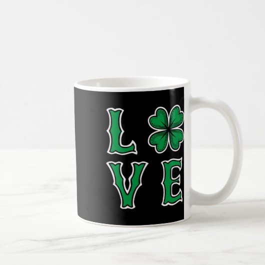 Mug St. Patricks Day Amour Enseignant Festivals Irland (Droite)
