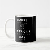 Mug St Patrick's Day Asl Sensibilisation des sourds (Gauche)