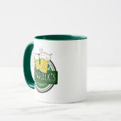 Mug St. Patrick's Day, Beer Mugs, Irish Green (Devant gauche)