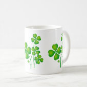 Mug St. Patrick's Day Clover + vos idées (Devant droit)