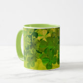 Mug St. Patrick's Day et Good Luck, trèfle à quatre (Devant gauche)