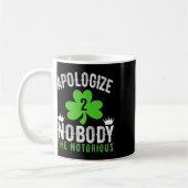 Mug St. Patrick's Day Funny Fighter Drinker Irish Cono (Gauche)
