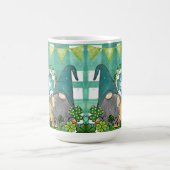 Mug St. Patrick's Day Gnome and Shamrock Design (Centre)