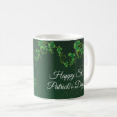 Mug St. Patrick's Day Green Vine Shamrock Irish Party (Devant droit)