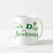 Mug St. Patrick's Day Irish Red & White Setter (Devant droit)
