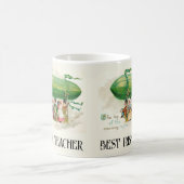 Mug St. Patrick's Day Irlande Meilleur Enseignant Irla (Centre)