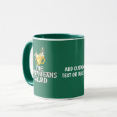 Mug St Patrick's Day La Shenanigans Squad Bière irland (Devant gauche)