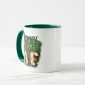 Mug St. Patrick's Day Lucky AF Irish Marquee Lights (Devant gauche)
