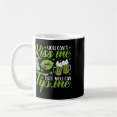 Mug St Patricks Day Lucky Shamrock Serveuse Rtender Wa (Gauche)