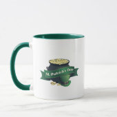 Mug "St Patrick's Day Pot of Gold" Irlandais drôle (Gauche)