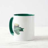 Mug "St Patrick's Day Pot of Gold" Irlandais drôle (Devant gauche)