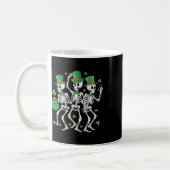 Mug St Patrick's Day Skeleton Dancing Skeletons Party (Gauche)