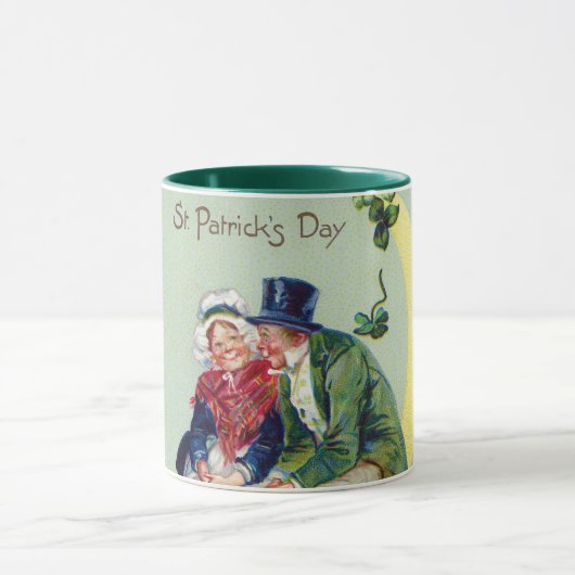 Mug St. Patrick's Day, Vintage (Centre)
