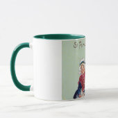 Mug St. Patrick's Day, Vintage (Gauche)