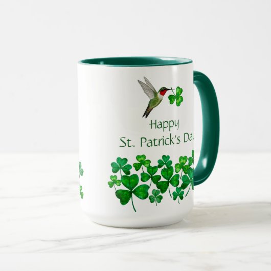 Mug St. Patrick's Hummingbird (Devant droit)