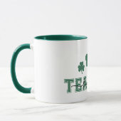 Mug St. Patricks Jour Professeur chanceux (Gauche)