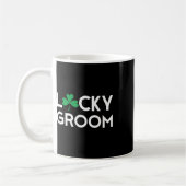 Mug St Pattys Fête de la Saint-Patrick Futur Marié Ent (Gauche)