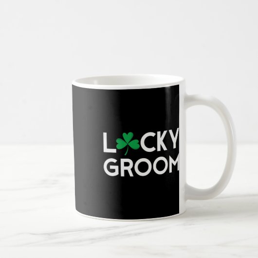 Mug St Pattys Fête de la Saint-Patrick Futur Marié Ent (Droite)