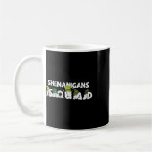 Mug St Pattys Squad Gnomes Jour de la Saint Patrick Sh (Gauche)