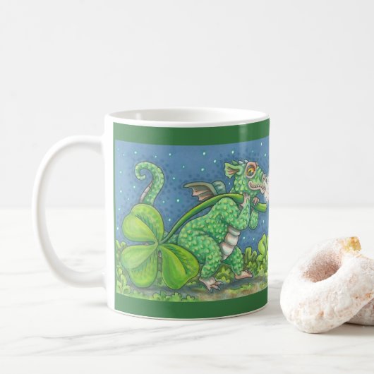 MUG ST. PERSONNALISER DE LA JOURNÉE DE PATRICK  DE LA  (Avec donut)