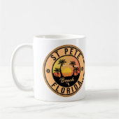 Mug St. Pete Beach Floride Souvenir Personnaliser (Gauche)