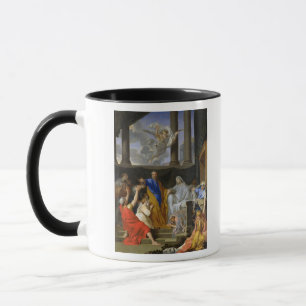 Mug St Peter ressuscitant la veuve Tabitha, 1652