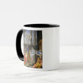 Mug St Peter ressuscitant la veuve Tabitha, 1652 (Devant gauche)