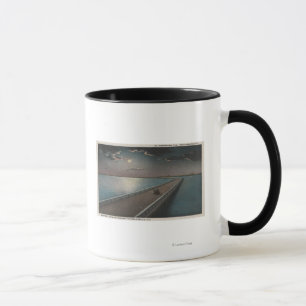 Mug St Petersburg, la Floride - vue de nuit de