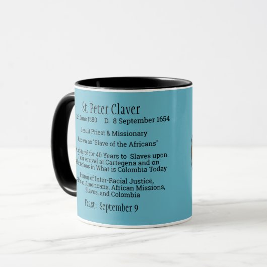 Mug St. Pierre Claver (BK 058) (Devant gauche)