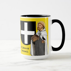 Mug St. Piran de Cornouailles (SAE 01) et son bouclier