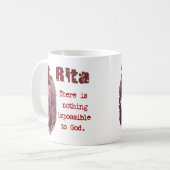 Mug St Rita (Devant gauche)