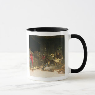 Mug St Roch traitant la peste