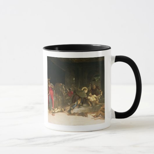 Mug St Roch traitant la peste (Droite)