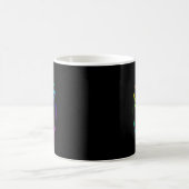 Mug St. Simons Island Georgia Rainbow Palm Tree Beach (Centre)