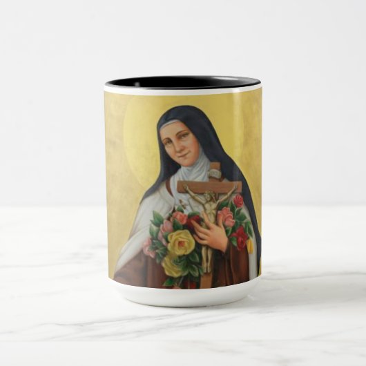 Mug St Therese du saint de Carmélite de Jésus d'enfant (Centre)
