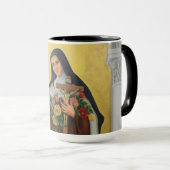 Mug St Therese du saint de Carmélite de Jésus d'enfant (Devant droit)