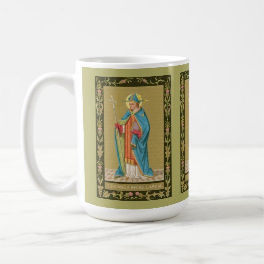 Mug St. Thomas Becket avec épée en mitre (P 005) (Gauche)