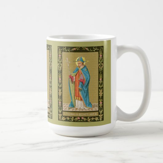 Mug St. Thomas Becket avec épée en mitre (P 005) (Droite)