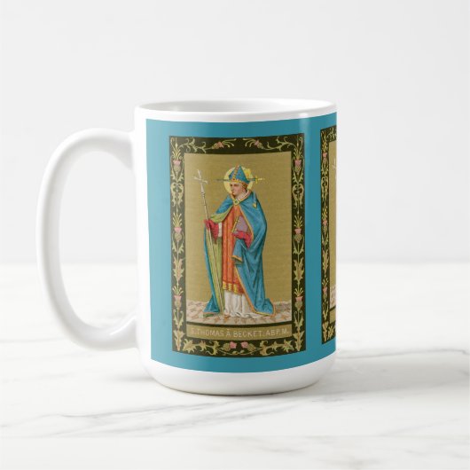 Mug St. Thomas Becket avec épée en mitre (P 005) (Gauche)