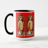 Mug St. Thomas Becket avec épée (M 033; Colorisée) (Gauche)