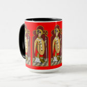 Mug St. Thomas Becket avec épée (M 033; Colorisée) (Devant gauche)