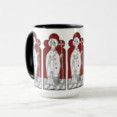 Mug St. Thomas Becket tenant une épée (M 033) (Devant gauche)