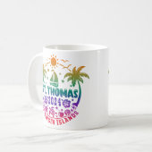 Mug St. Thomas Bliss : Îles Vierges américaines tropic (Devant gauche)