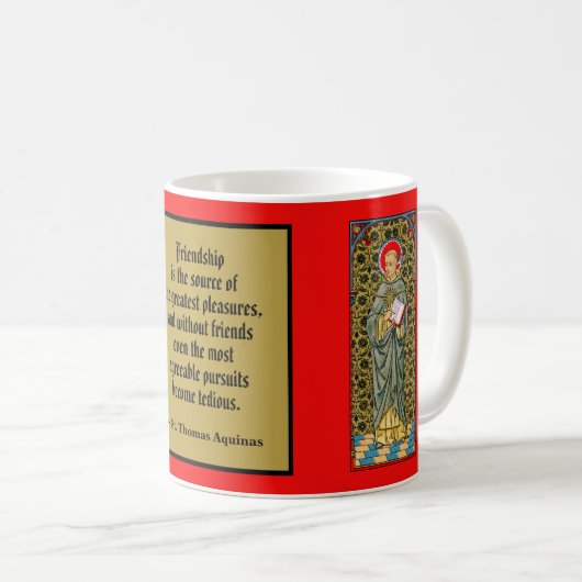 Mug St. Thomas d'Aquin (VVP 003) (Devant droit)
