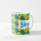 Mug ST VINCENT Bienheureux Éphésiens Écriture chrétien (Devant droit)